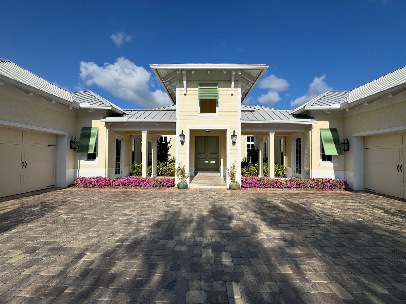 Luxury Sarasota home after professional window cleaning